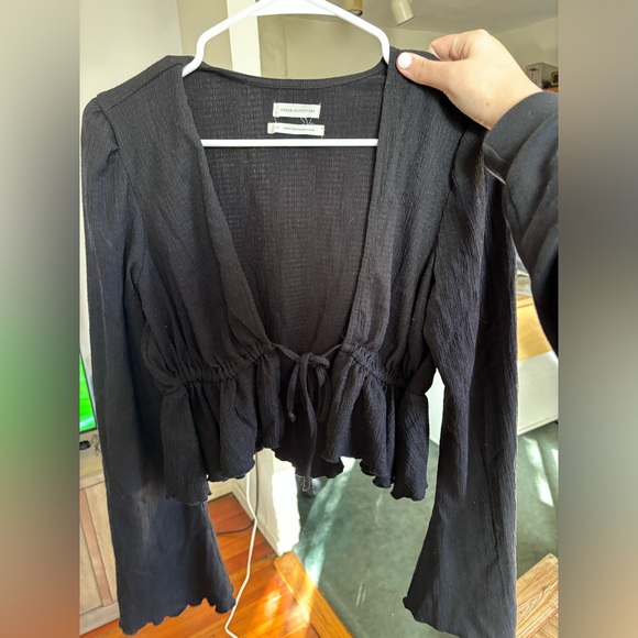 Urban Outfitters Tops - Urban Outfitters Black Crop Top